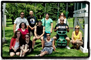 Our "Israel" team (minus one)