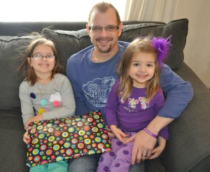 A birthday gift from the girls