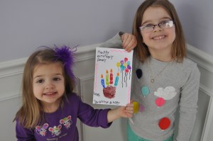 "Hand" made birthday card