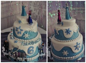 Tabitha's "Frozen" Cake