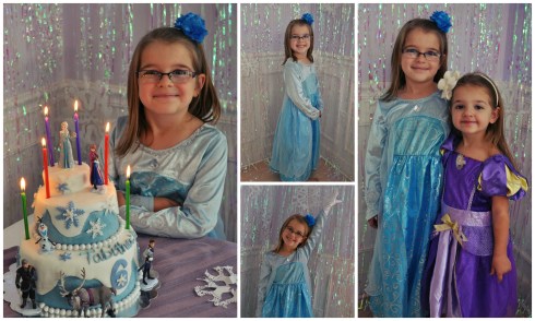 6th Birthday, Ice princess, Tabitha.