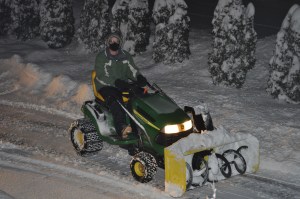 Snow blowing at last DSC_0010